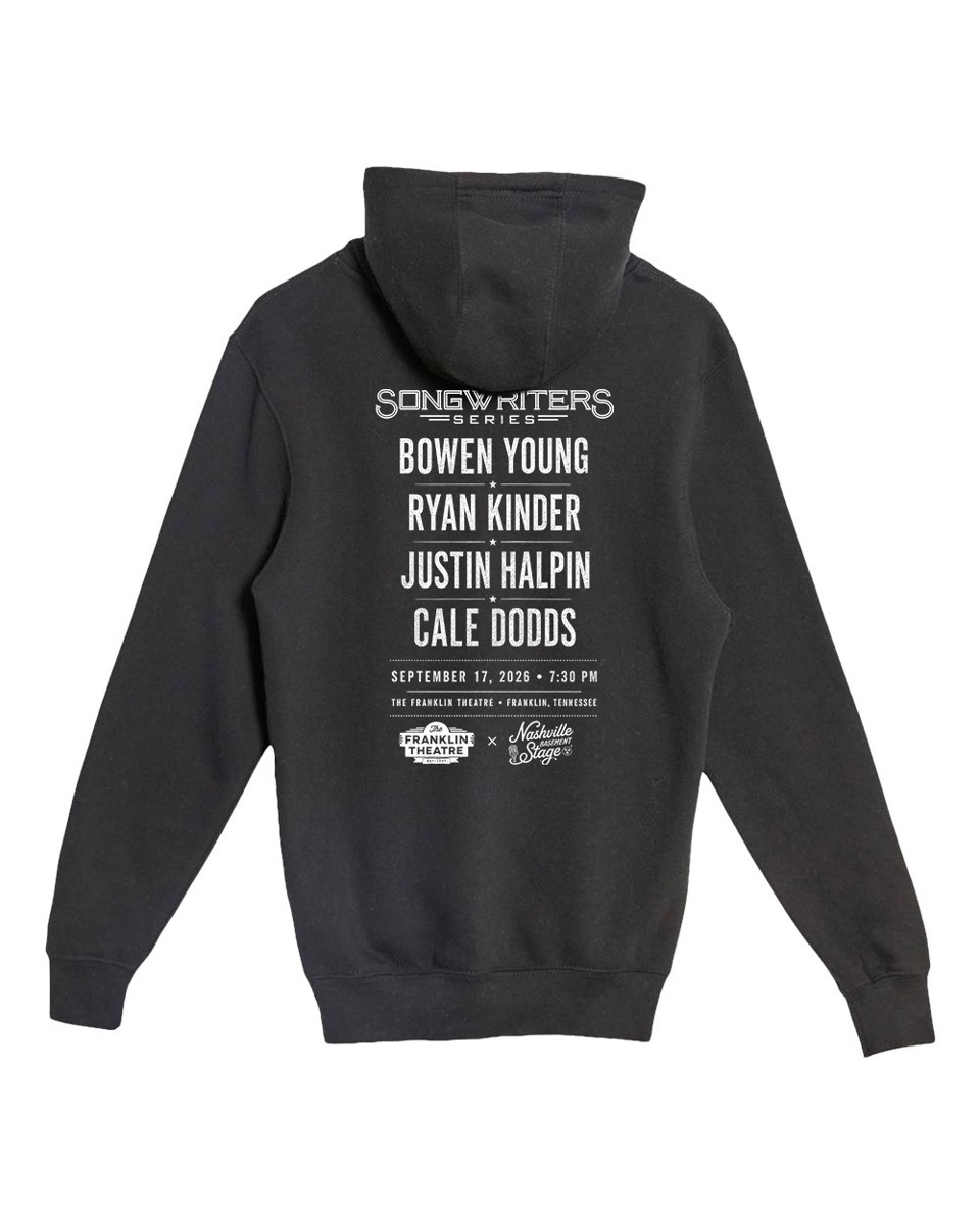 Songwriters Series hoodie back